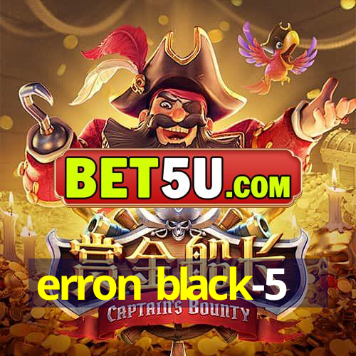 erron black